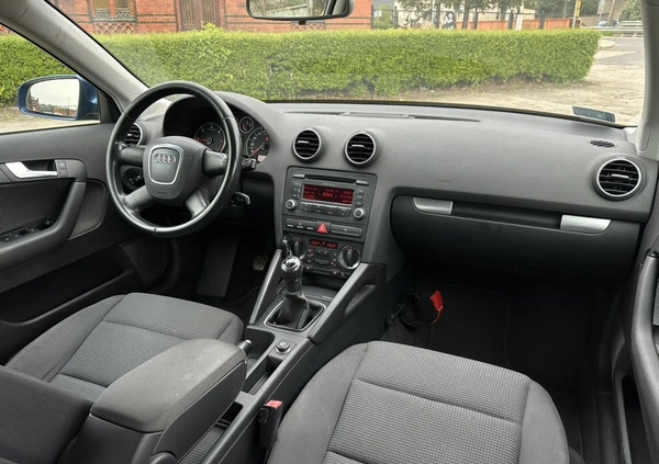 Audi A3 cena 22900 przebieg: 247000, rok produkcji 2008 z Ziębice małe 29